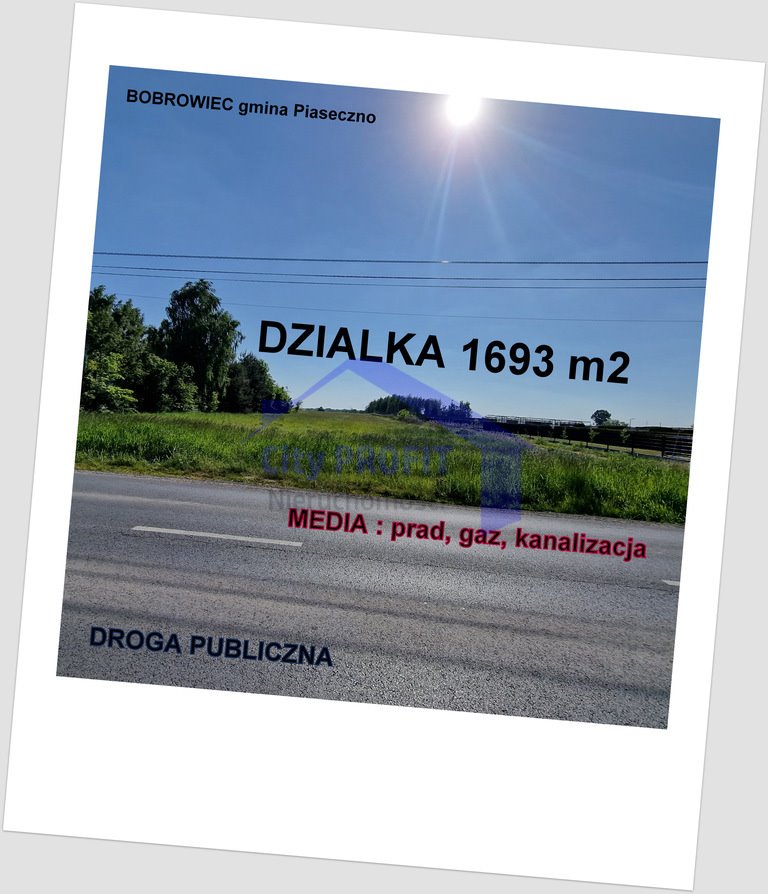 Działka budowlana na sprzedaż Bobrowiec  1 693m2 Foto 8