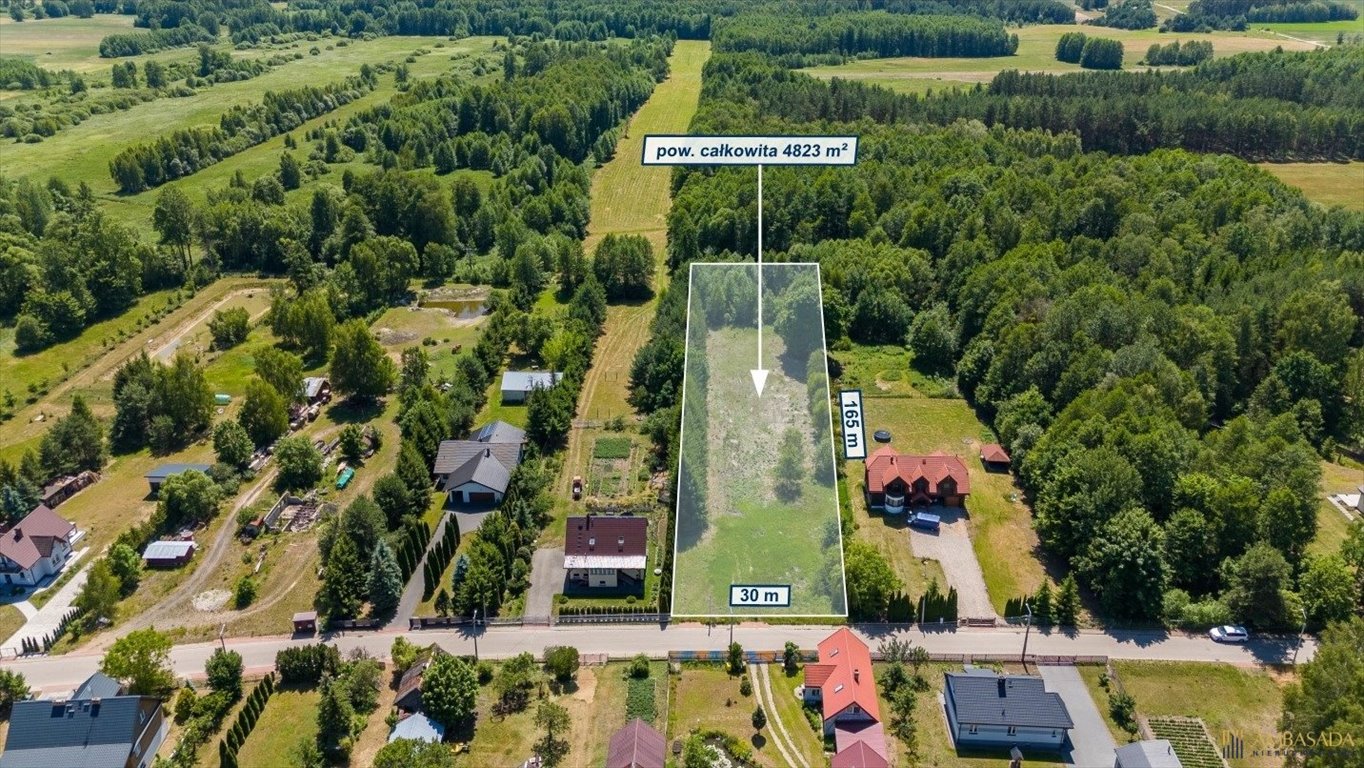 Działka 4823 m² z warunkami zabudowy, las, szybki dojazd Łubniki  4 823m2 Foto 1