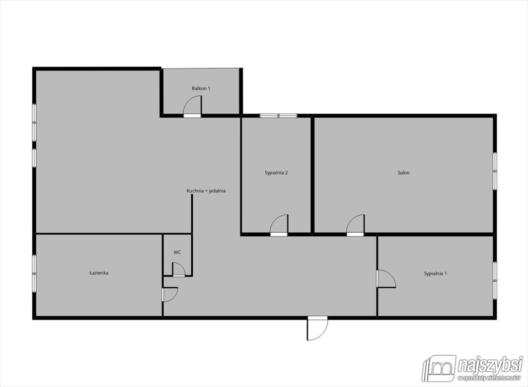 Mieszkanie czteropokojowe  na sprzedaż Kołobrzeg, Podczele  84m2 Foto 18