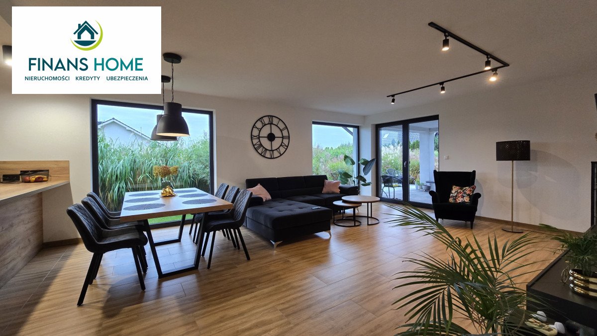 Nowoczesny dom 2022 z garażem, tarasem i wysokiej jakości wykończeniem Tarnów Grodkowski  186m2 Foto 1