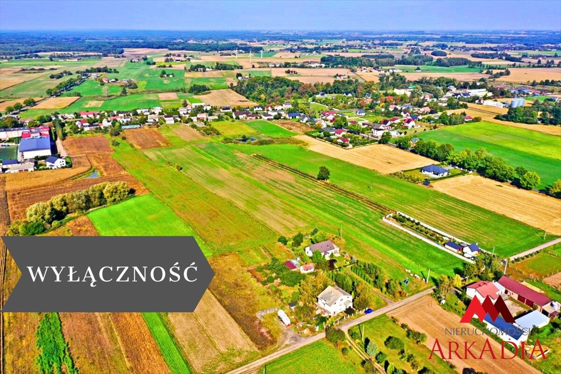 Działka pod dom w Radomicach, 5765 m², warunki zabudowy Lipno, Radomice  5 765m2 Foto 1