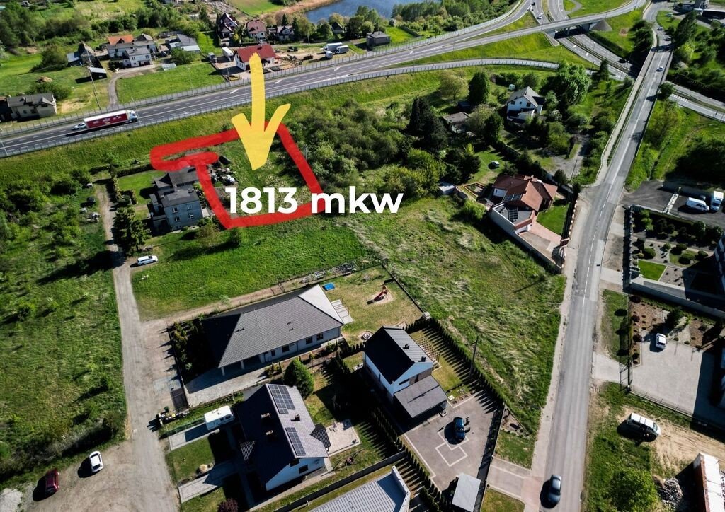 Działka 1813 m² przy DK15 w Gnieźnie - polecam Gniezno  1 813m2 Foto 1