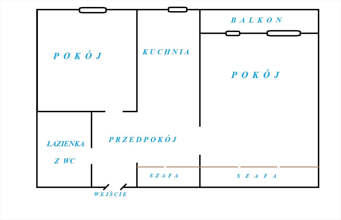 Mieszkanie dwupokojowe na sprzedaż Sosnowiec, Pogoń, Hallera  45m2 Foto 2