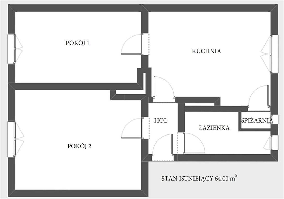 Mieszkanie dwupokojowe na sprzedaż Zabrze, Aleja Bohaterów Monte Cassino  64m2 Foto 9