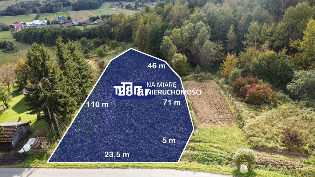 Działka 28 arów z warunkami zabudowy i pięknym widokiem Przedmieście Dubieckie  2 800m2 Foto 1