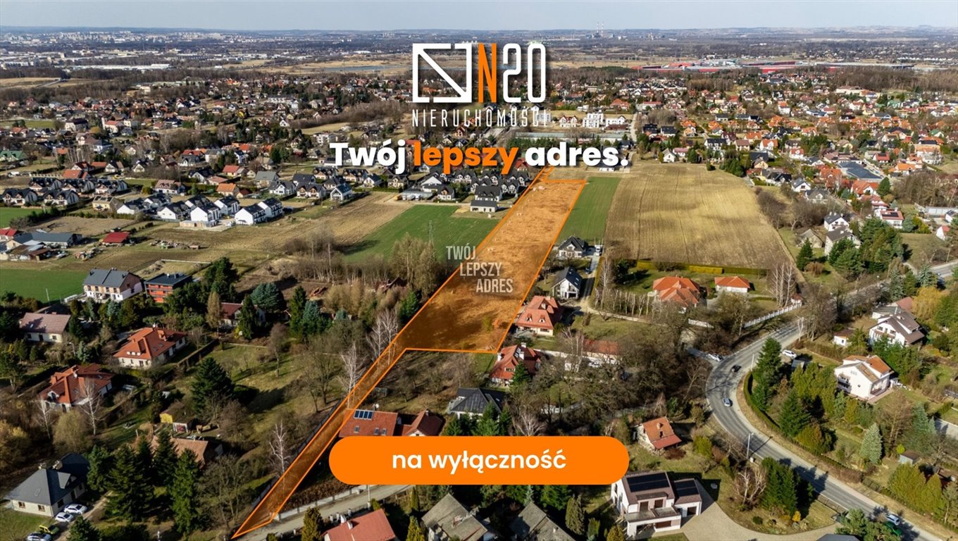 Działka budowlana 10838 m² w Śledziejowicach, świetna lokalizacja Śledziejowice  10 838m2 Foto 1