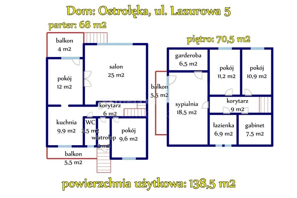 Dom na sprzedaż Ostrołęka, Lazurowa  139m2 Foto 16