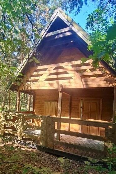 Urokliwy drewniany dom 30 m² z działką 1463 m² w Przesławicach Przęsławice  30m2 Foto 1