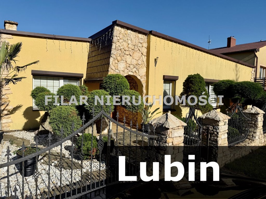 Przestronny dom z oranżerią, tarasem i ogrodem w Lubinie Lubin  186m2 Foto 1