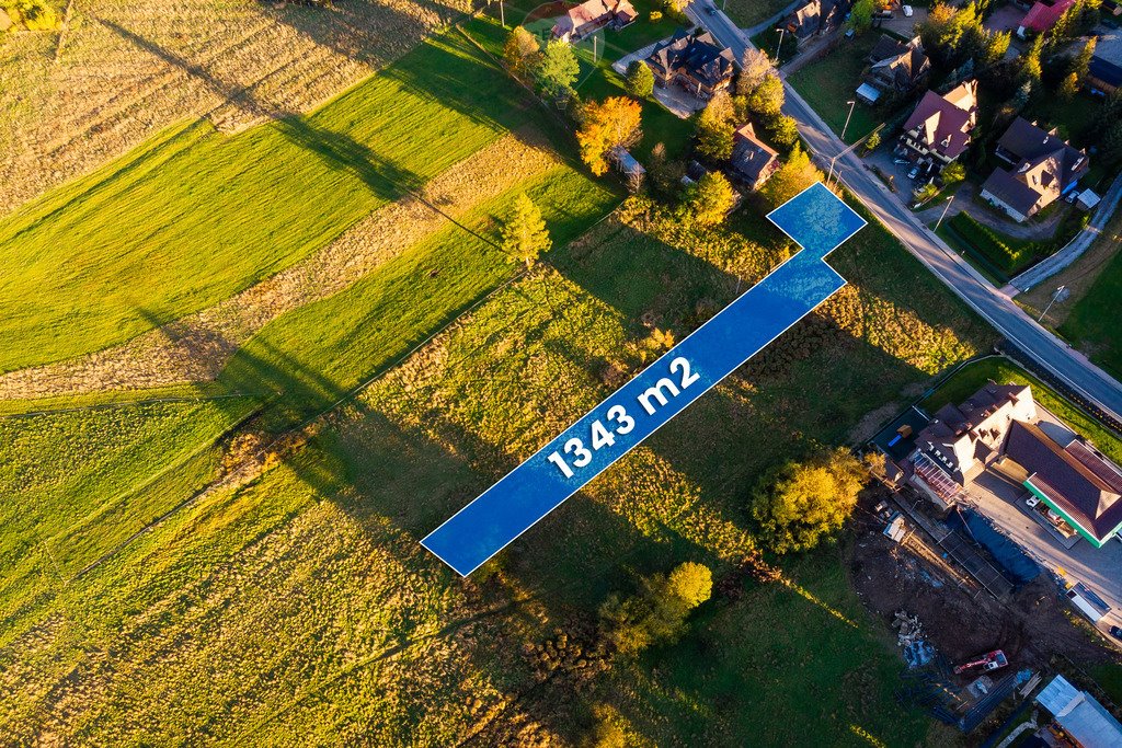 Działka budowlana na sprzedaż Kościelisko  1 343m2 Foto 2