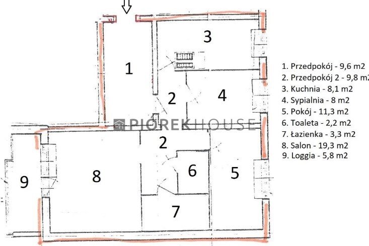 Mieszkanie trzypokojowe na sprzedaż Warszawa, Praga-Południe, gen. Leopolda Okulickiego  72m2 Foto 16