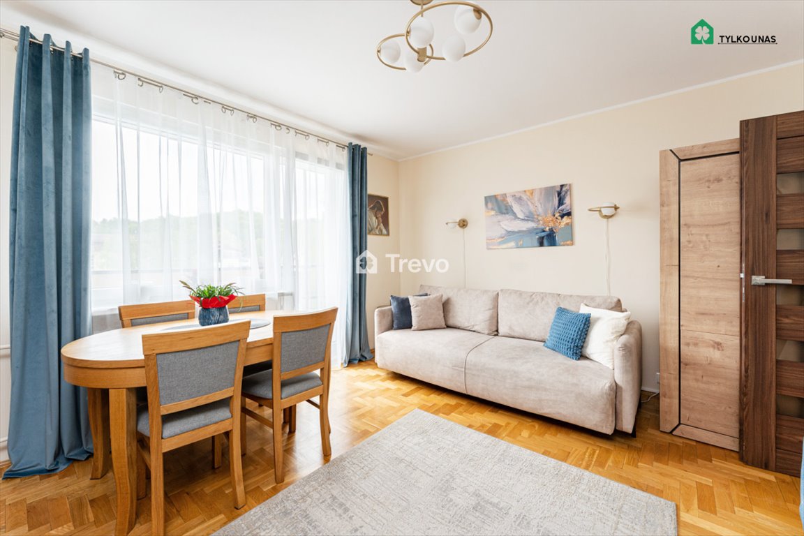 Komfortowe 2-pokojowe mieszkanie z balkonem i widokiem na zieleń Gdańsk, Matemblewo, Potokowa  50m2 Foto 1