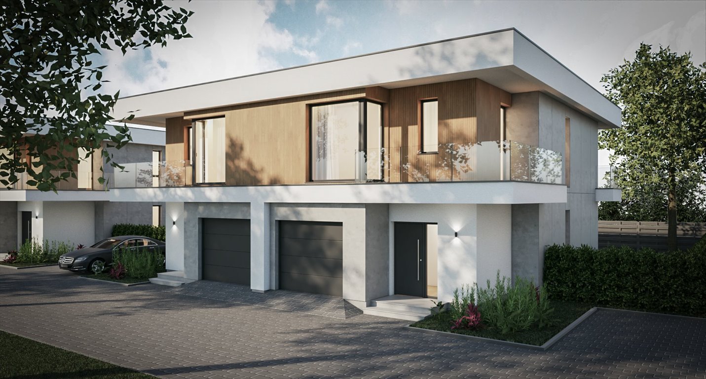 Nowoczesny dom z ogrodem i fotowoltaiką w Markach Marki, Marki  115m2 Foto 1