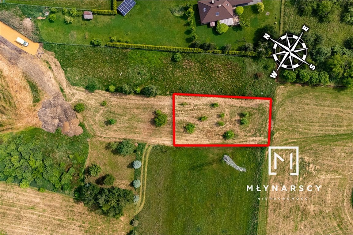 Działka budowlana na sprzedaż Kęty, Młynek  1 180m2 Foto 13