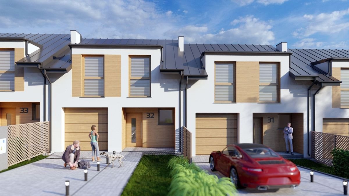 Nowoczesny skrajny segment 109 m² z garażem i ogrodem Boguchwała  109m2 Foto 1