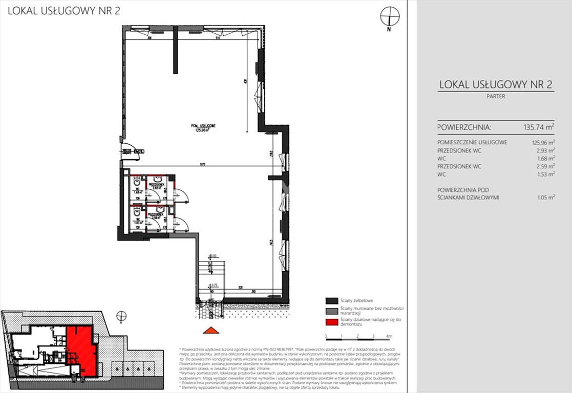 Lokal użytkowy na sprzedaż Warszawa, Mokotów, ul. Podchorążych  136m2 Foto 9