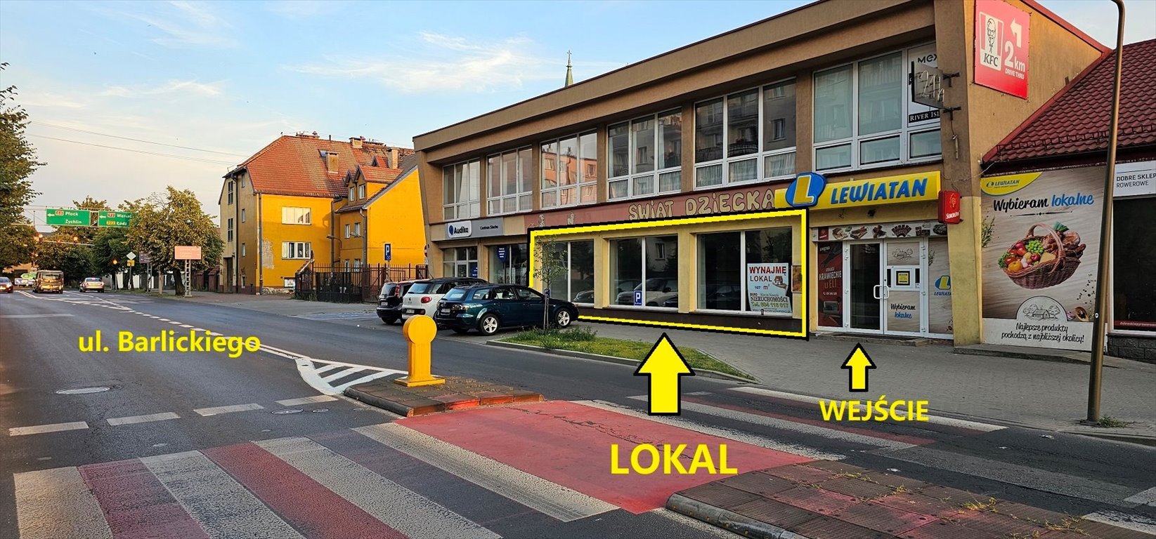 Lokal użytkowy na wynajem Kutno, Barlickiego  107m2 Foto 1