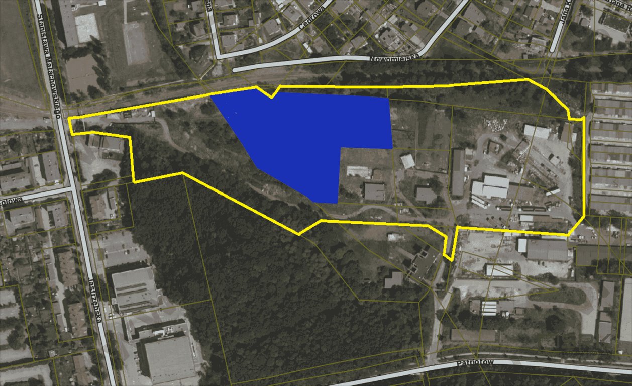 Sprzedam dużą działkę przemysłową 54 768 m² z dostępem do dróg Rybnik, Boguszowice Osiedle, Jastrzębska  54 768m2 Foto 1
