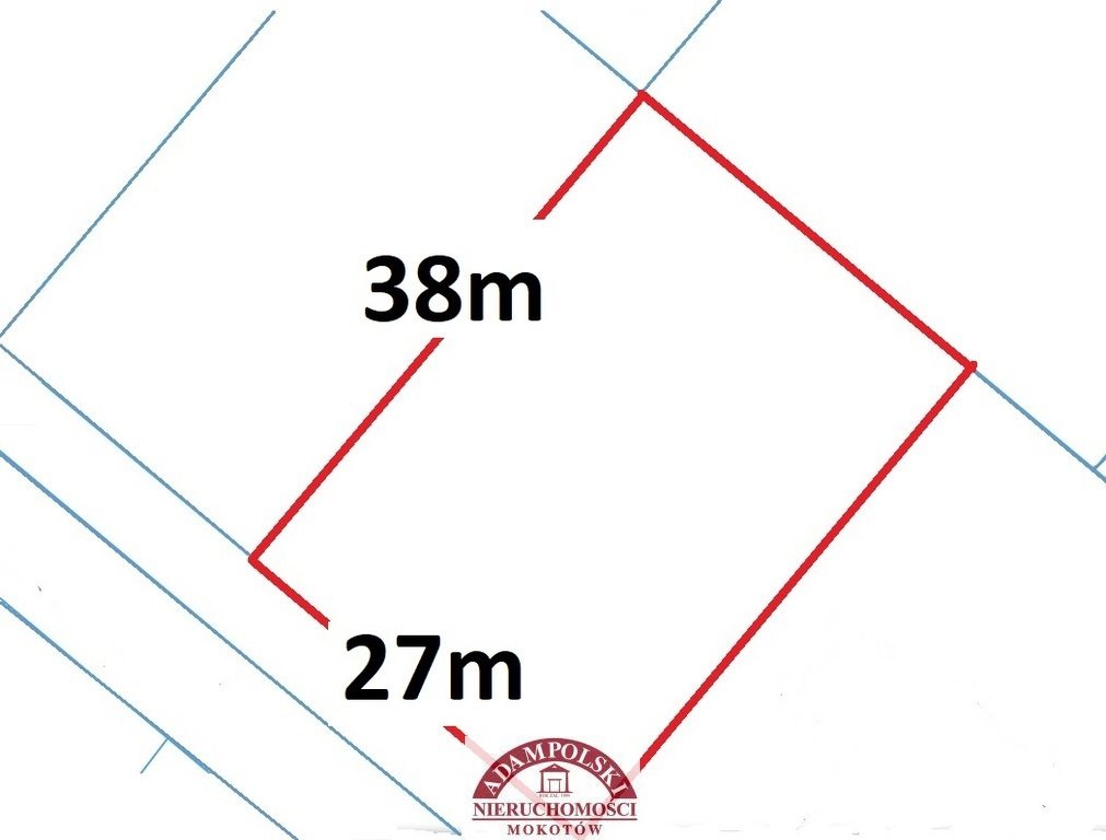 Działka 1020 m2 w Warszawie - spokojna okolica i media Warszawa, Bielany, Młociny  1 020m2 Foto 1
