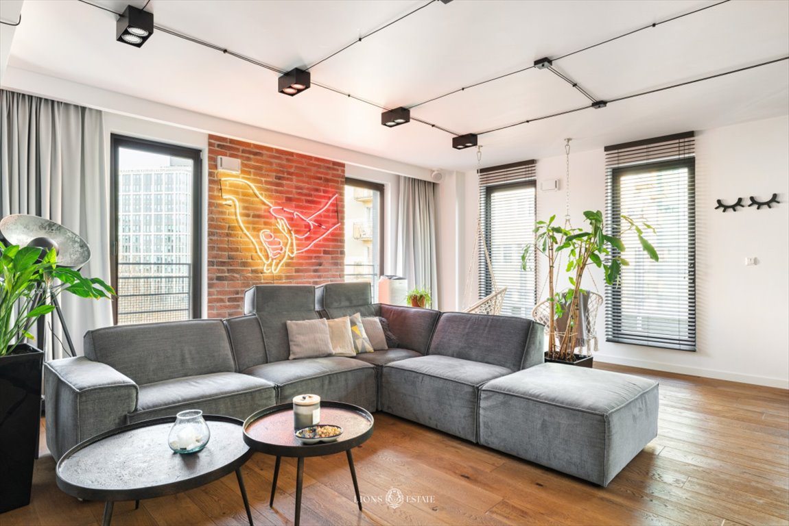 Luksusowy dwupoziomowy penthouse 212 m² z tarasami: Warszawa Śródmieście Południowe: Koszykowa