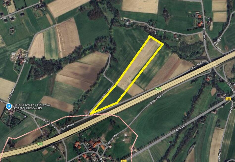 Działka usługowa 10 052 m² z dobrym dojazdem i uzbrojeniem Łączka  10 052m2 Foto 1