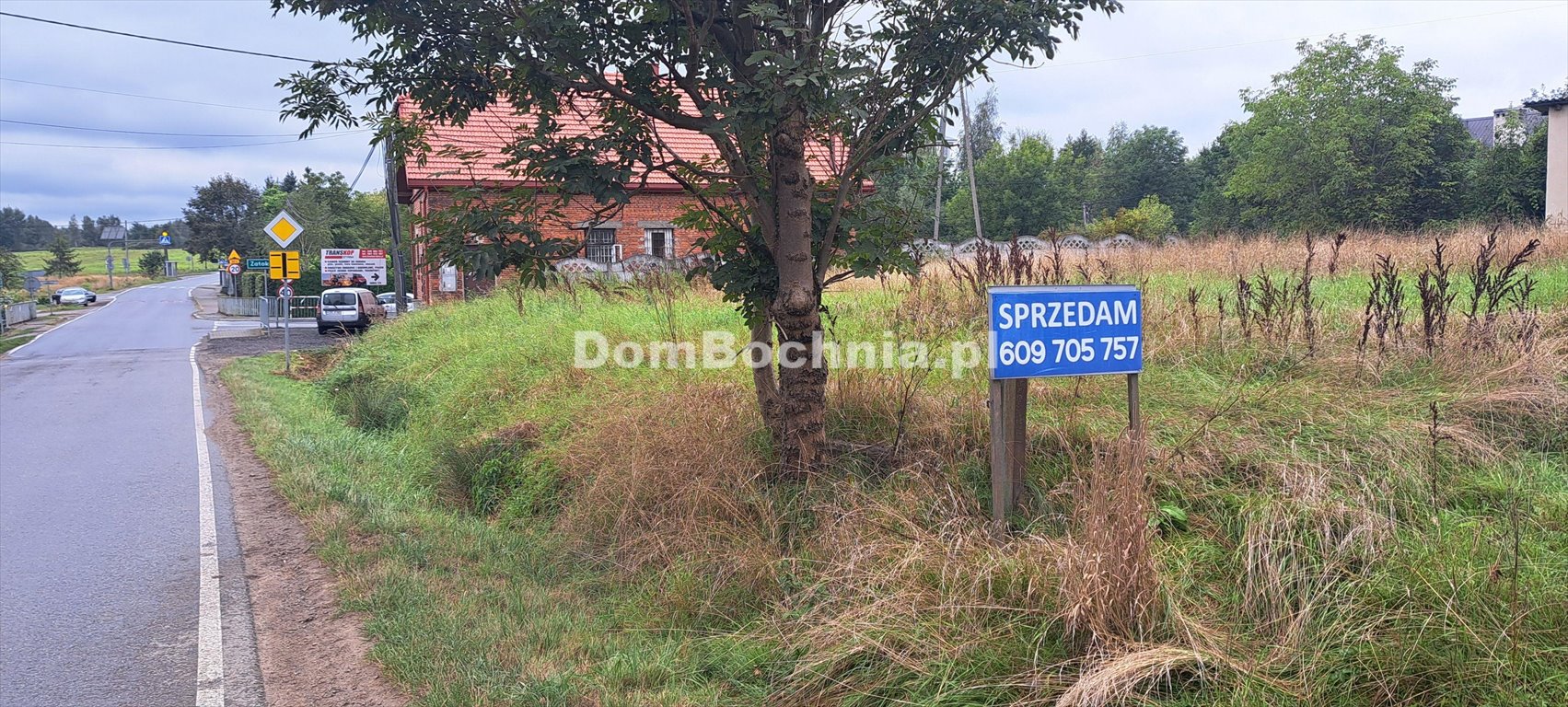 Działka budowlana na sprzedaż Borek  1 186m2 Foto 1