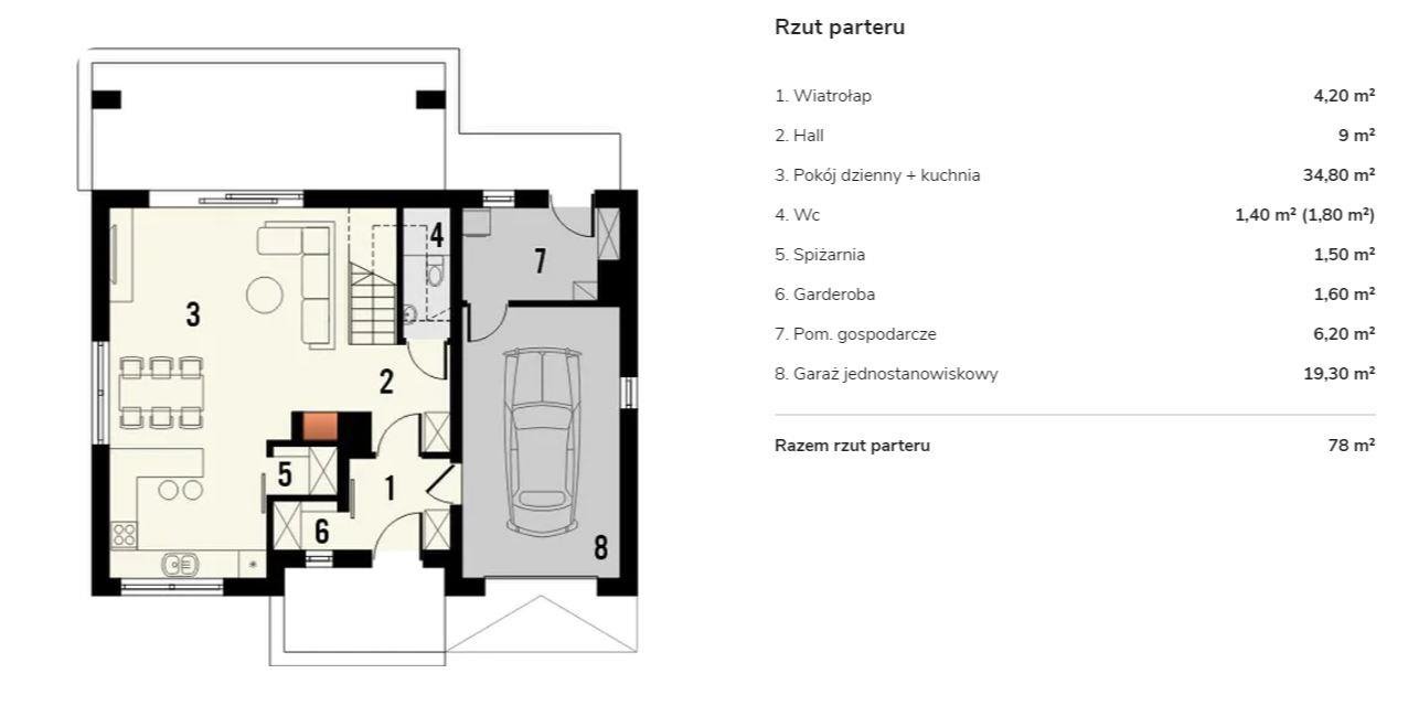 Dom na sprzedaż Pasłęk  115m2 Foto 15