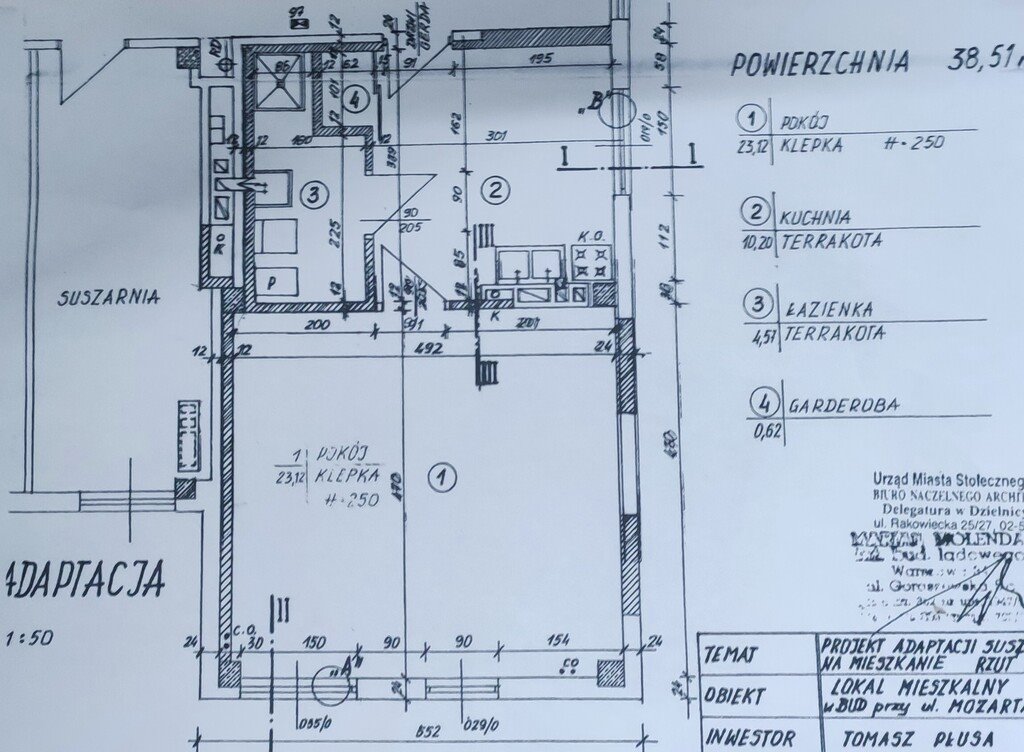 Kawalerka na sprzedaż Warszawa, Mokotów  39m2 Foto 9