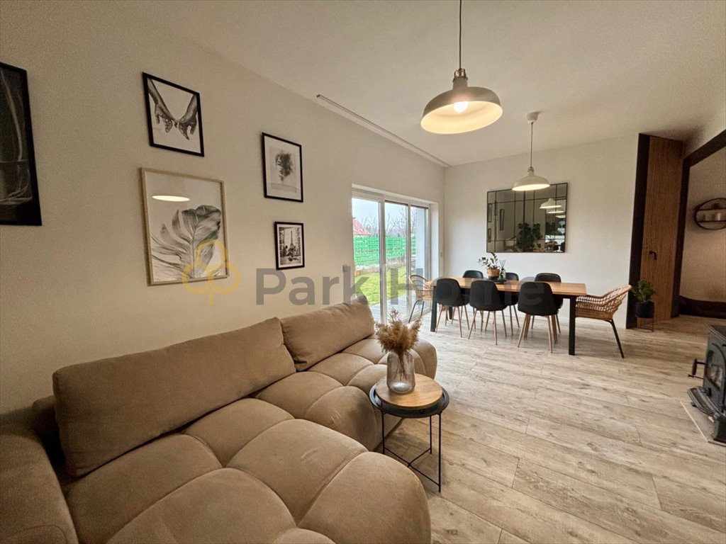 Na sprzedaż nowoczesny bliźniak 169 m² z tarasem i garażem Nowa Sól, Lubieszów  169m2 Foto 1