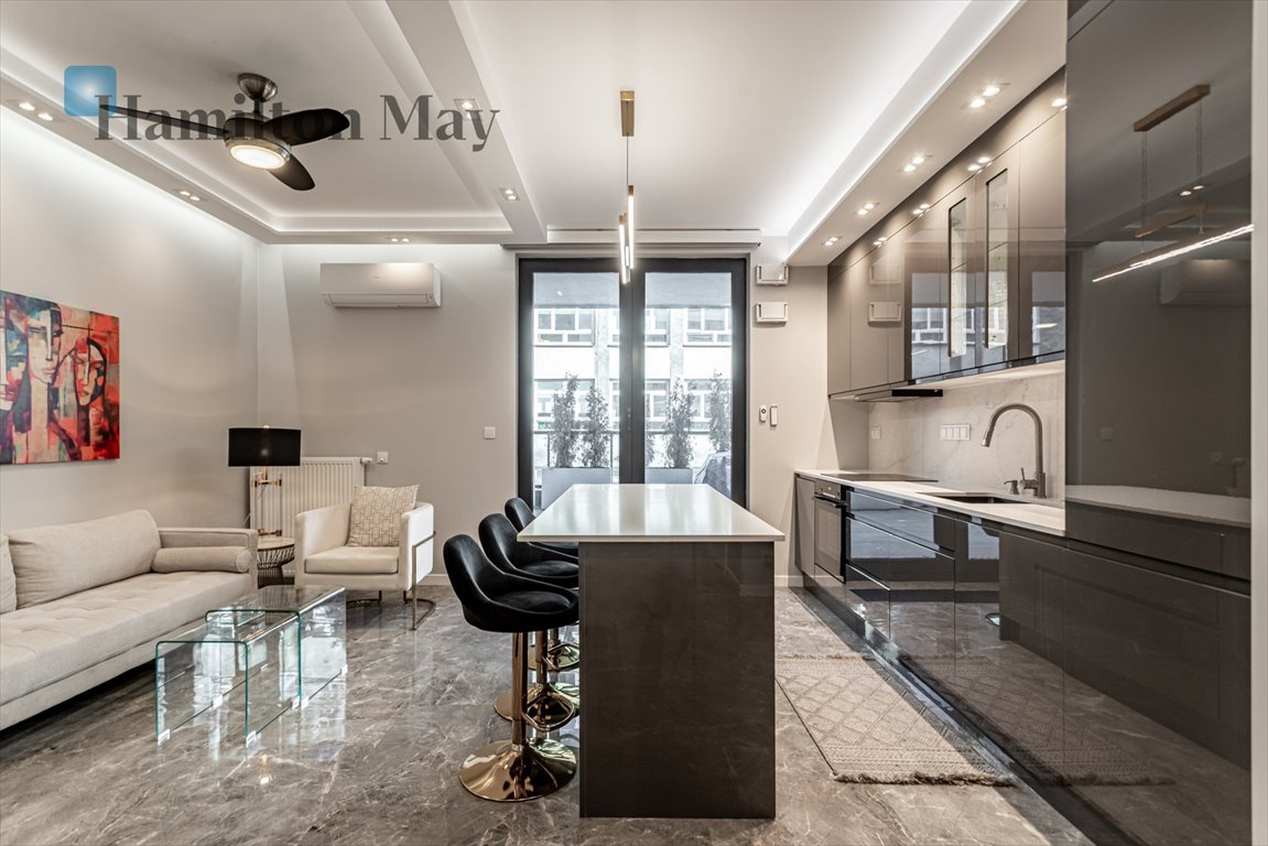 Luksusowy apartament 75 m2 z 85 m tarasem, garaż Warszawa, Wola, Grzybowska  75m2 Foto 1