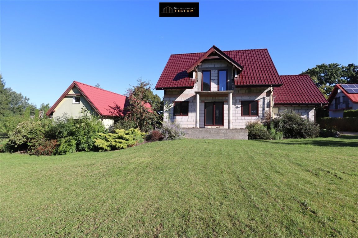 Dom z usługami nad jeziorem Łekno — potencjał inwestycyjny Łekno  266m2 Foto 1