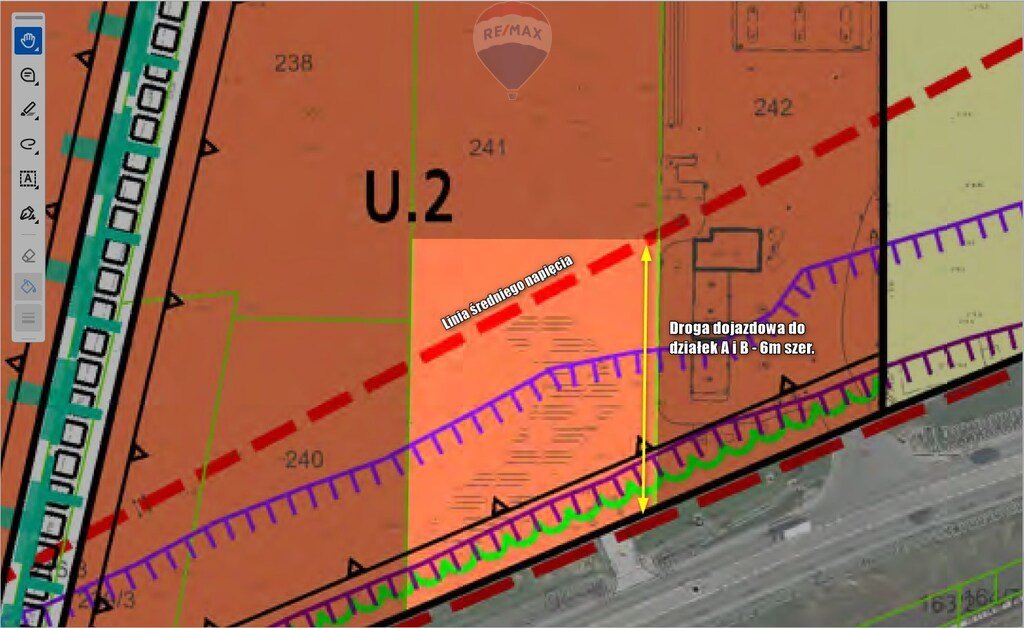 Działka komercyjna pod dzierżawę Kraków, Skotnicka  2 200m2 Foto 5