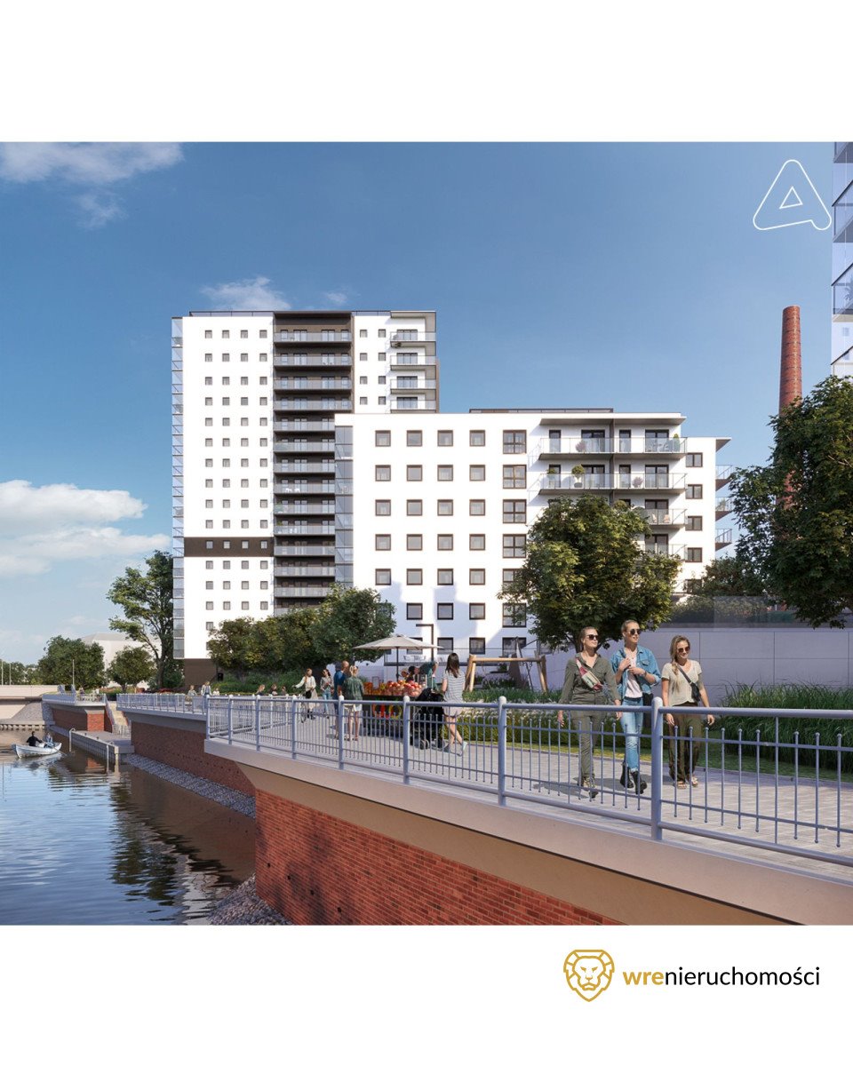 Mieszkanie dwupokojowe na sprzedaż Wrocław, Śródmieście, Jedności Narodowej  37m2 Foto 1