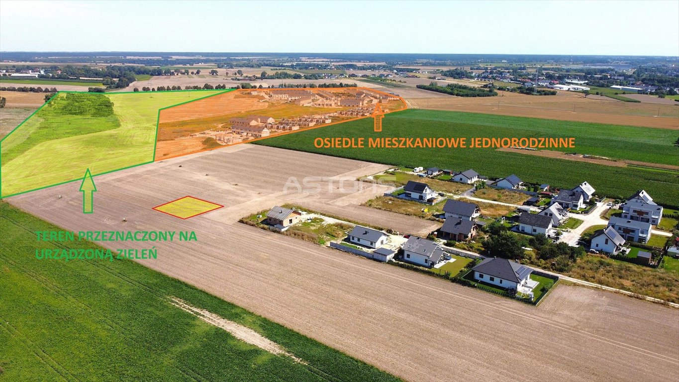 Działka budowlana na sprzedaż Kostrzyn, Wiosenna  599m2 Foto 1