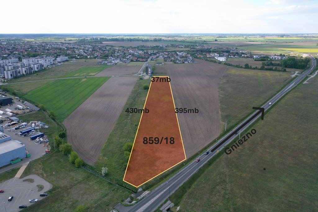 Działka komercyjna na sprzedaż Września, Michała Strzykały  17 304m2 Foto 1