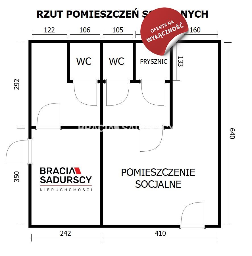 Lokal użytkowy na wynajem Kraków, Dębniki  1 136m2 Foto 19