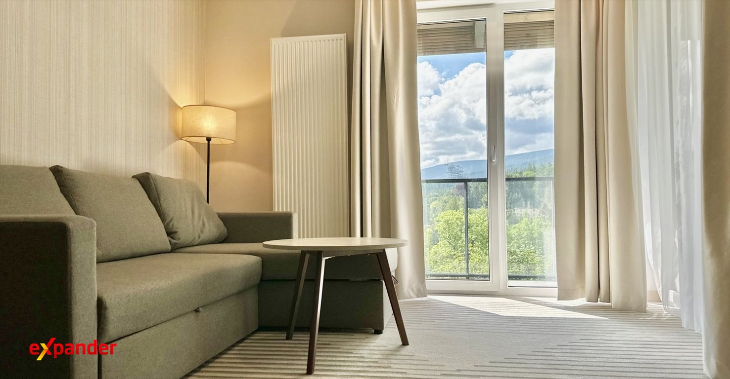 Do sprzedania funkcjonalny apartament 38 m² w Elements Hotel z balkonem Świeradów-Zdrój, Słoneczna  38m2 Foto 1