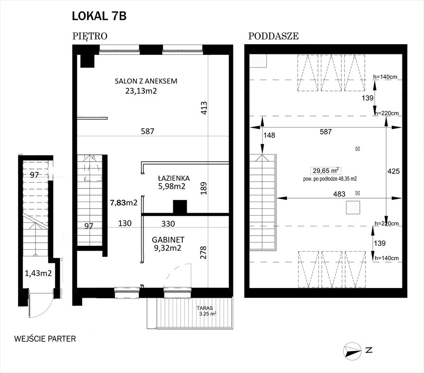 Sprzedam 3-pokojowe mieszkanie 77 m² z balkonem w Piastowie Piastów, Ogińskiego  77m2 Foto 1