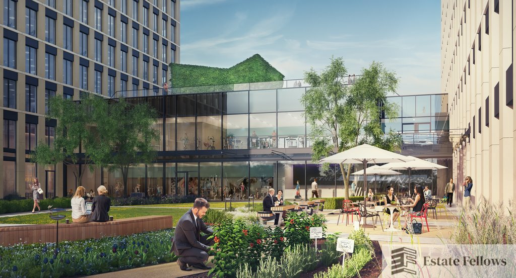 Polecam nowoczesne biura 1200 m² w Podium Park Kraków Kraków, al. Jana Pawła II  1 200m2 Foto 1