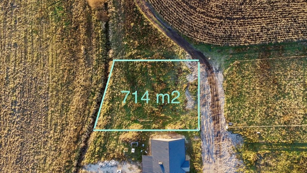 Działka budowlana na sprzedaż Ługi  714m2 Foto 1