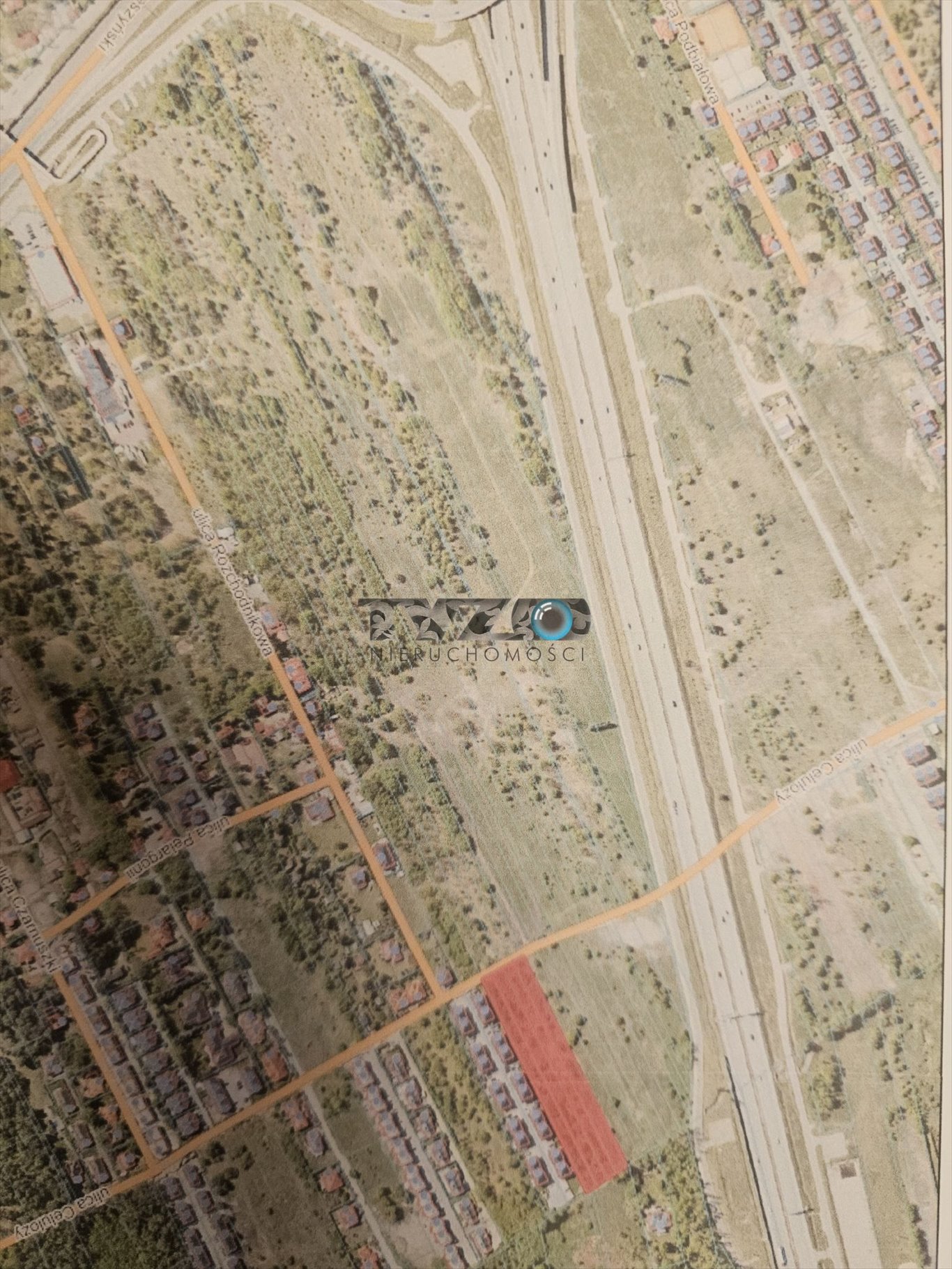 Działka pod zabudowę wielorodzinną w Wawrze, 7 824 m2 Warszawa, Wawer, Falenica, Celulozy 40  7 824m2 Foto 1