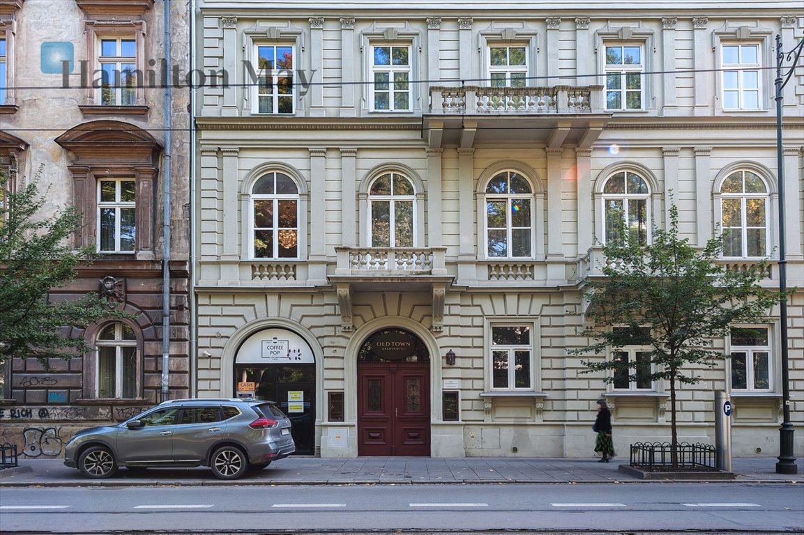 Luksusowy apartament 24 m2 z wysokimi sufitami i nowoczesnym designem Kraków, Stare Miasto, Świętej Gertrudy  24m2 Foto 1