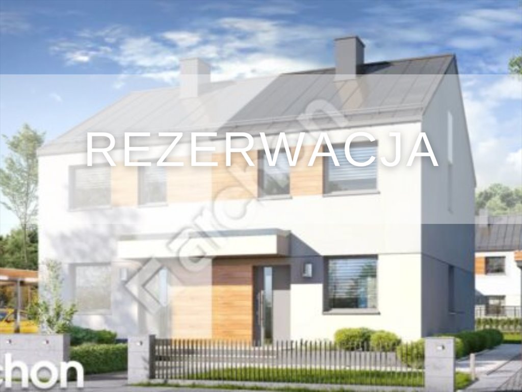Nowoczesny dom bliźniak z ogrodem, 83 m2, blisko Chojnic Topole  83m2 Foto 1
