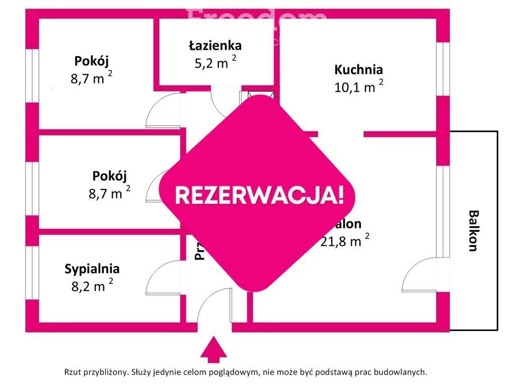 Mieszkanie czteropokojowe  na sprzedaż Olsztyn  73m2 Foto 15