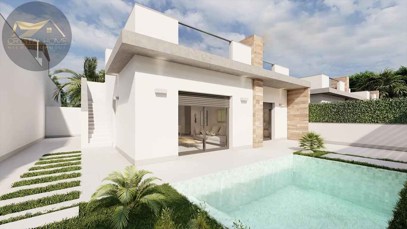 Willa z basenem - 80 m² w Murcji z prywatnym ogrodem Hiszpania, Torre-Pacheco  80m2 Foto 1