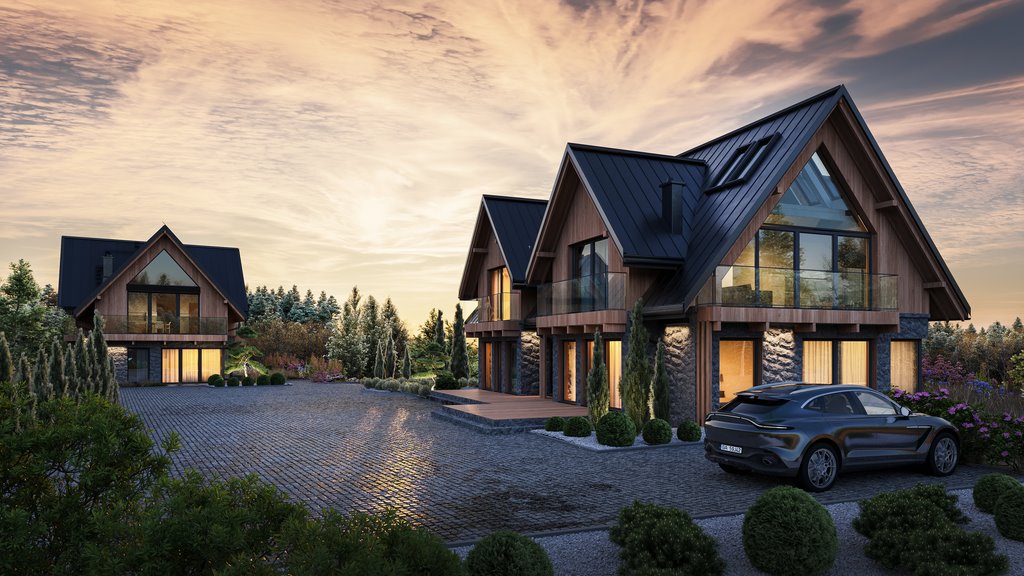 Nowoczesny apartament 23 m² z pięknym widokiem i dużymi oknami Kościelisko, Sywarne  23m2 Foto 1