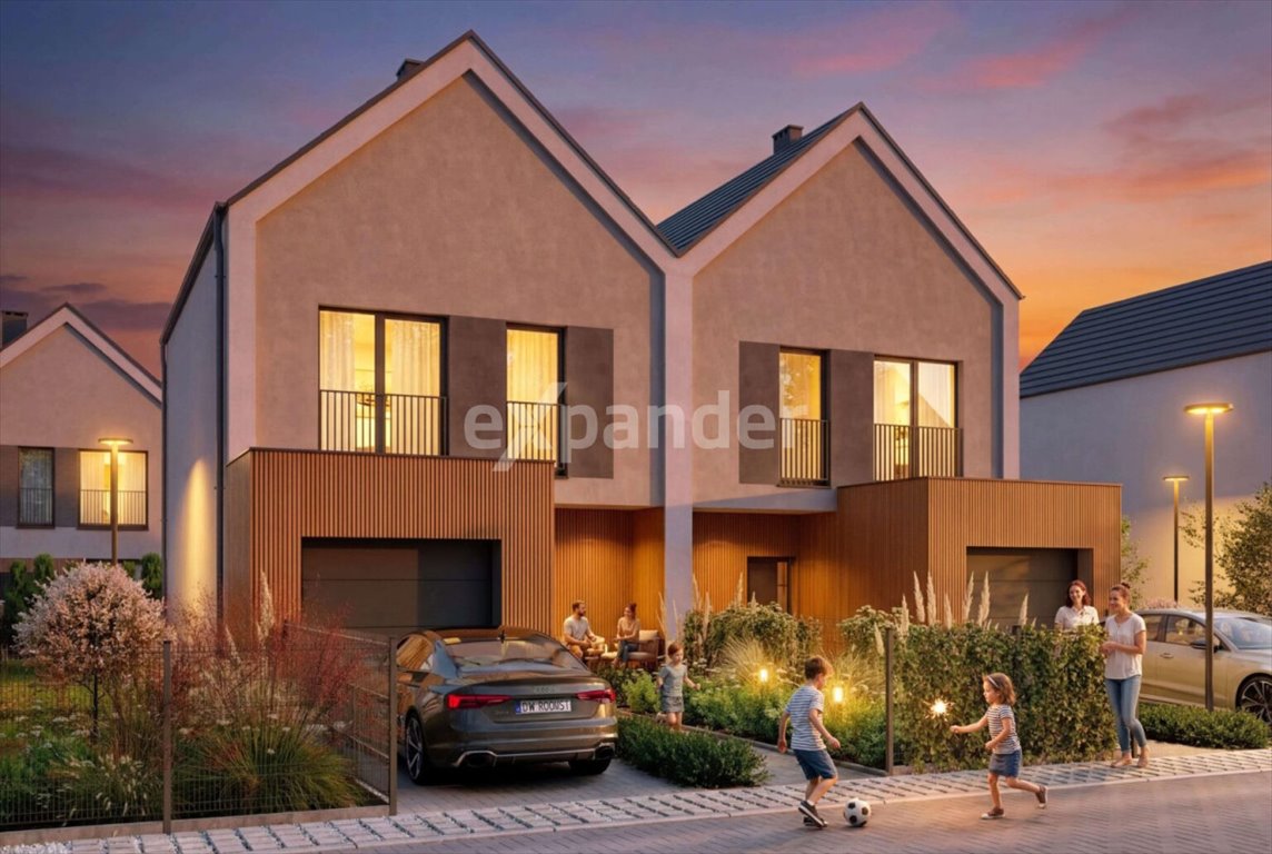 Nowoczesny dom z poddaszem do adaptacji, inwestycja w Żernikach Żerniki Wrocławskie, Parkowa  148m2 Foto 1