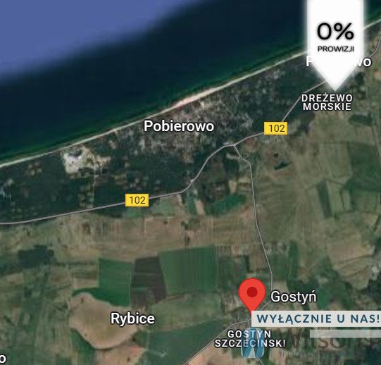 Działka budowlana 635 m² pod dom blisko plaży w Gostyniu Gostyń  635m2 Foto 1