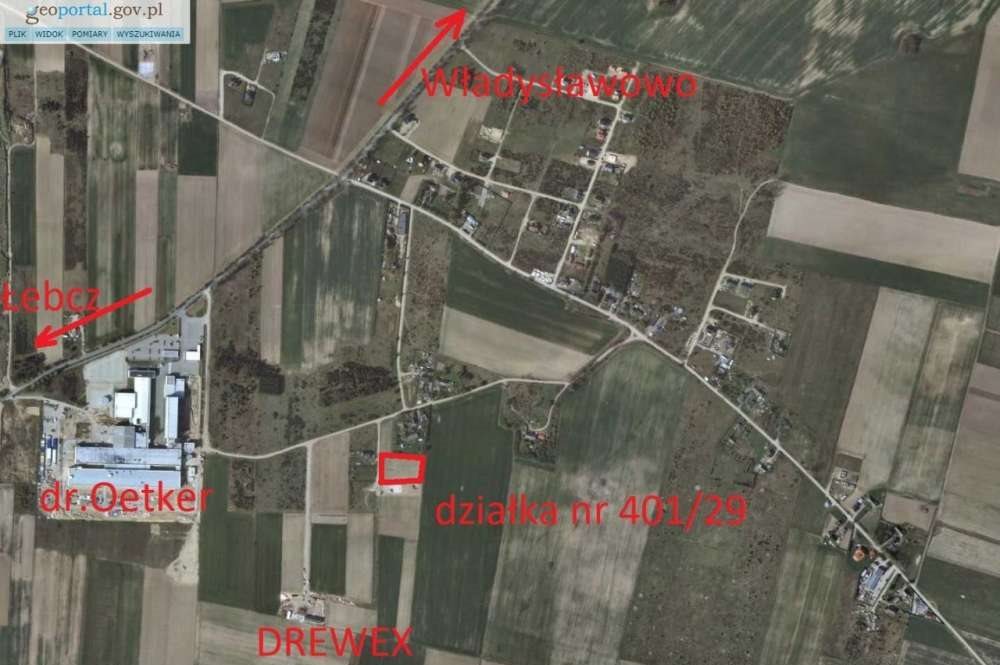 Działka budowlana na sprzedaż Łebcz 4 000m2 Foto 1 Działka budowlana na sprzedaż Łebcz 4 000m2 Foto 1