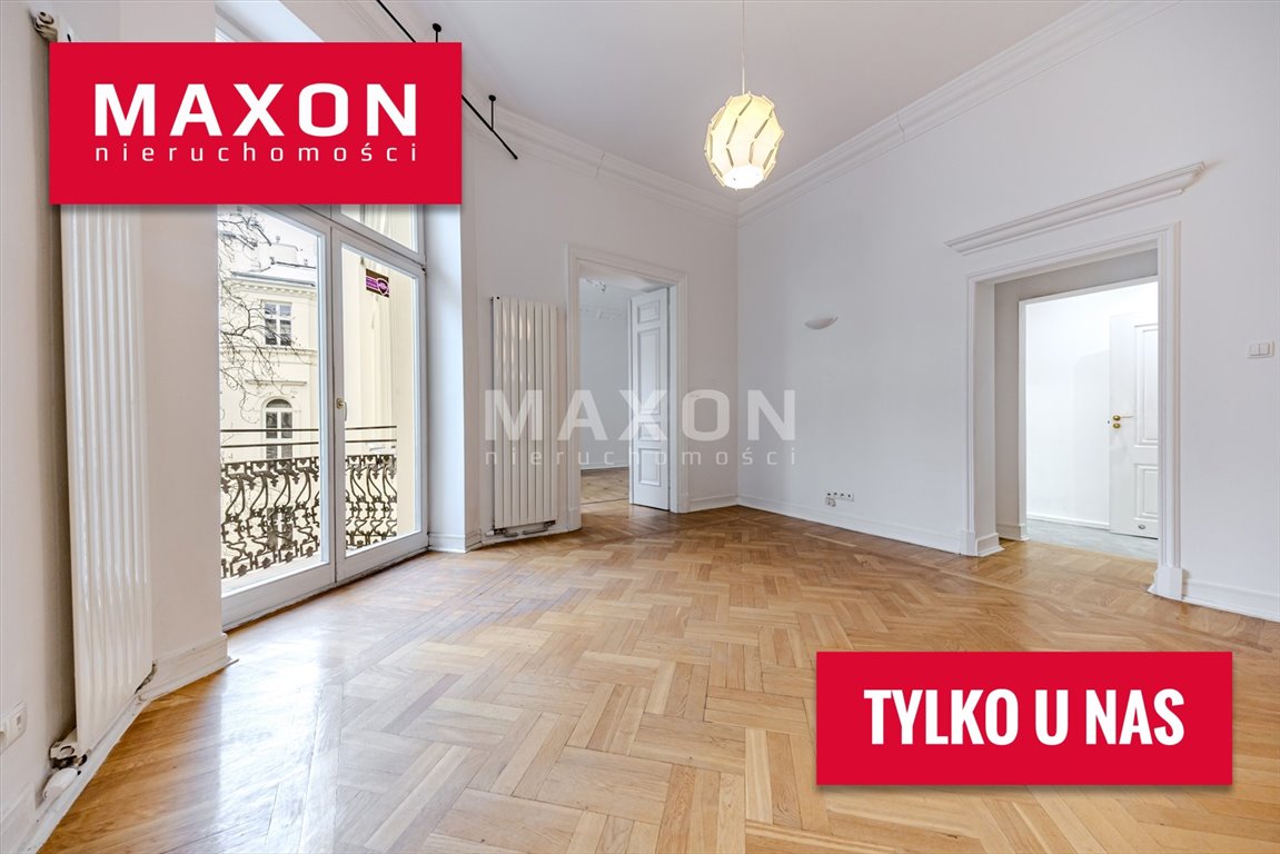 Ekskluzywne 99,3 m² w historycznej kamienicy przy Ujazdowskich Warszawa, Śródmieście, al. Aleje Ujazdowskie  99m2 Foto 1